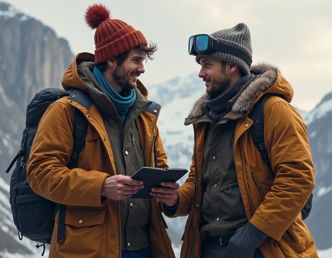 TravelAnywhere team planning tours